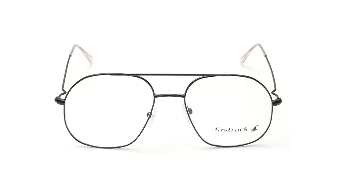Image 1 of Black Rimmed Men Eyeglasses (FT1268MFM2MBKV|55) from Fastrack Available at Titan Eye+