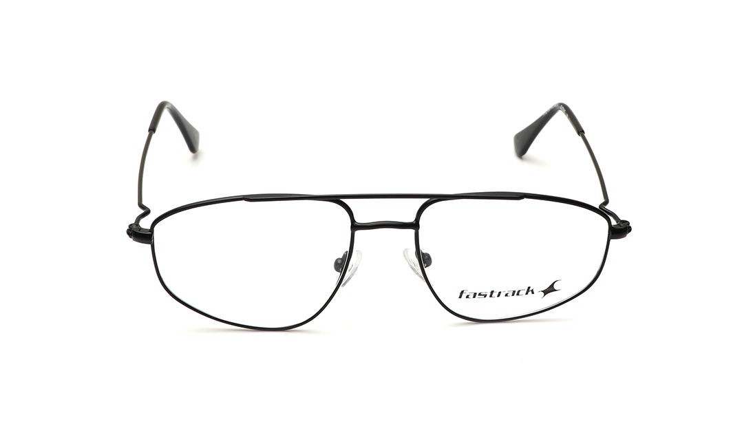 Image 1 of Black Rimmed Men Eyeglasses (FT1270MFM2MBKV|53) from Fastrack Available at Titan Eye+