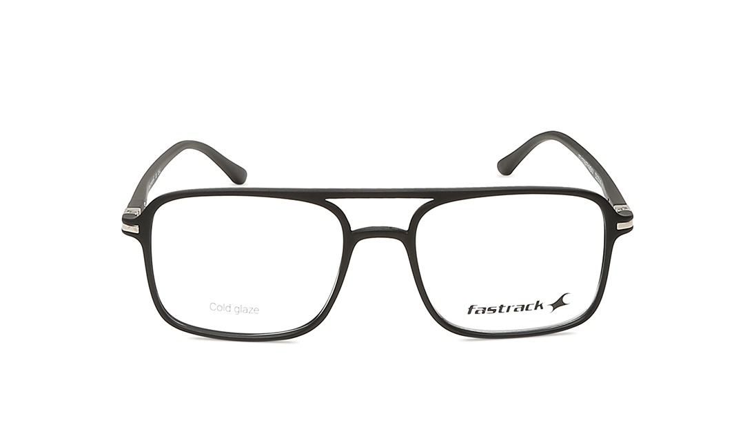 Image 1 of Black Navigator Men Eyeglasses (FT1279MFP4MBKV|52) from Fastrack Available at Titan Eye+