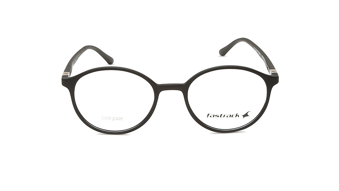 Image 1 of Black Round Eyeglasses for Men and Women from Fastrack Available at Titan Eye+