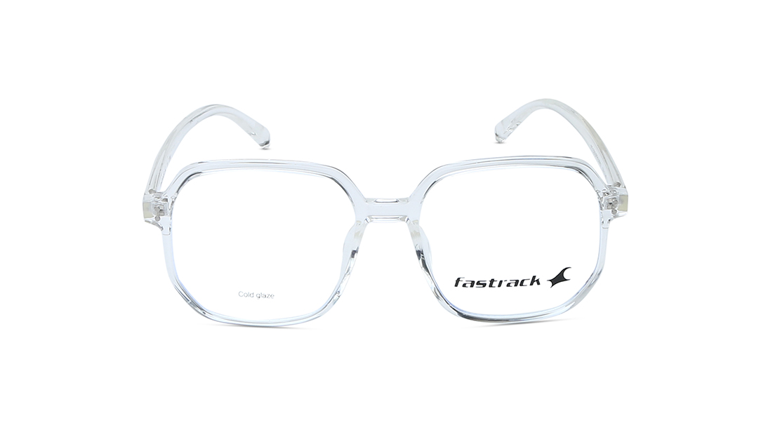 Image 1 of Transparent Bugeye Unisex Eyeglasses ( FT1320UFP4LWHV|53) from Fastrack Available at Titan Eye+