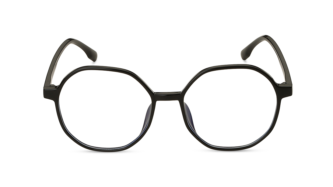 Image 1 of Black Bugeye Women Eyeglasses ( FT1325WFP2LBKV|53) from Fastrack Available at Titan Eye+