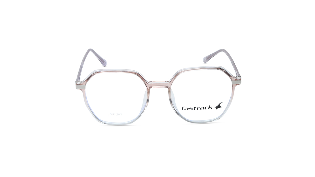 Image 1 of Pink Square Women Eyeglasses ( FT1330WFP4PKV|52) from Fastrack Available at Titan Eye+
