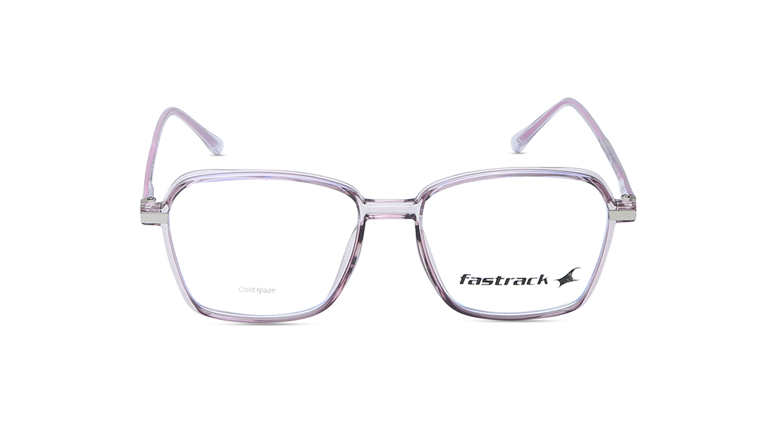 Image 1 of Red Square Women Eyeglasses ( FT1331WFP3RDV|53) from Fastrack Available at Titan Eye+