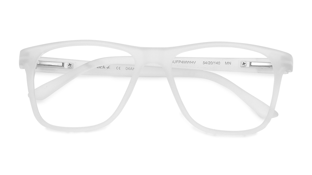 Shop White Square Rimmed Eyeglasses FT1398UFP4MWHV From Fastrack