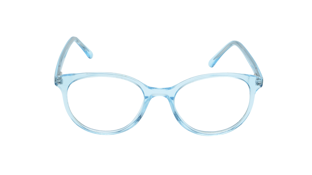 Image 1 of Blue Round Computer Glasses For Women from Fastrack Available at Titan Eye+