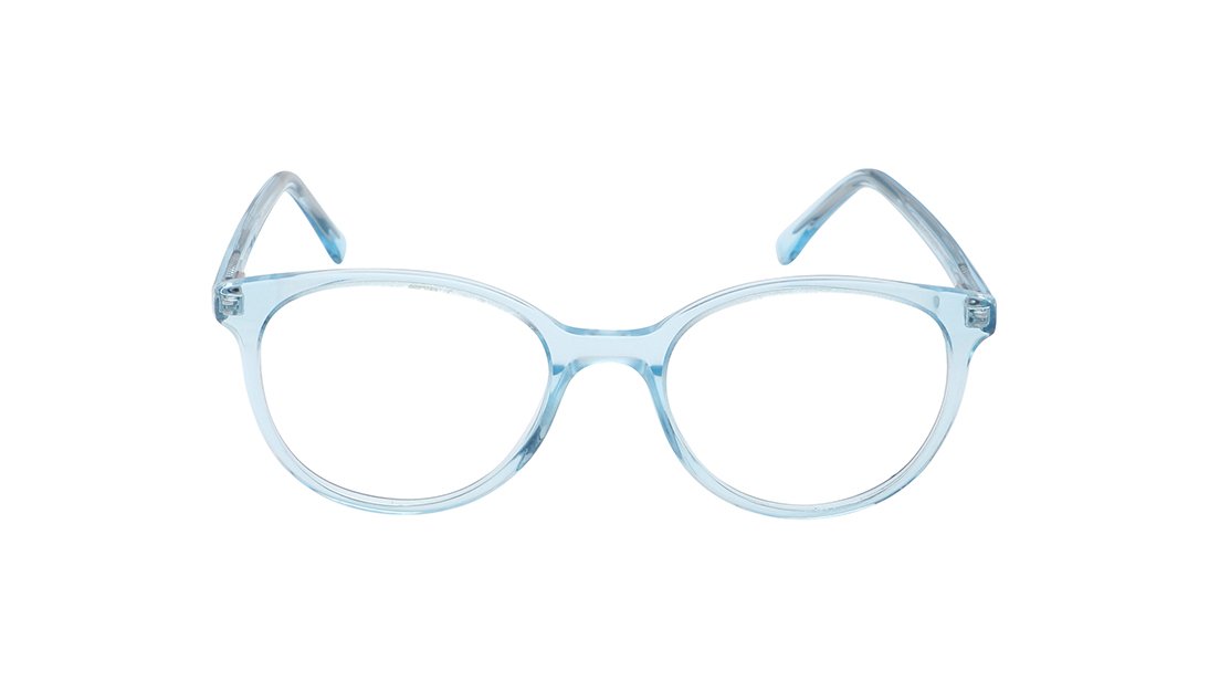 Image 1 of Blue Round Computer Glasses For Women from Fastrack Available at Titan Eye+