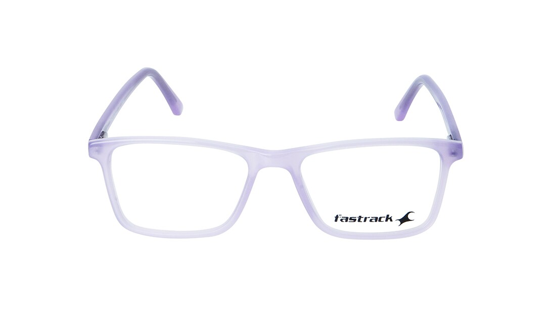 Image 1 of Purple Rimmed Men Eyeglasses (FT1429MFP5SPLV|50) from Fastrack Available at Titan Eye+