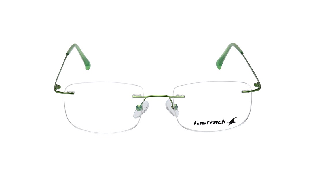 Image 1 of Green Wayfarer Eyeglasses for Men from Fastrack Available at Titan Eye+