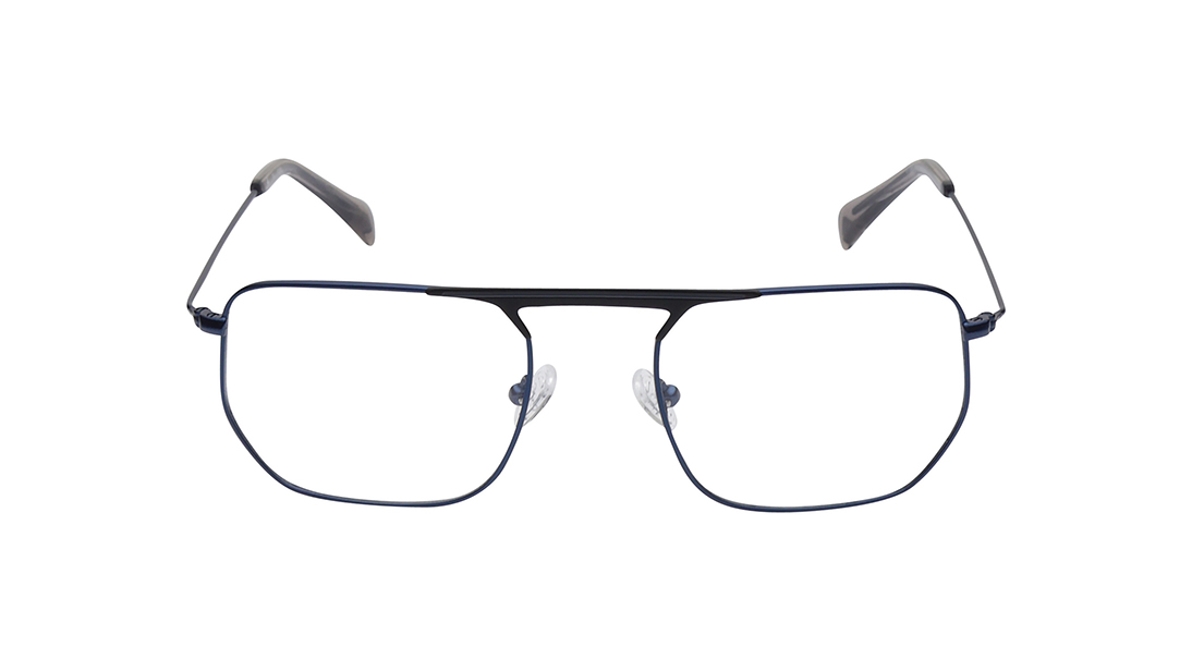 Image 1 of Grey Square Eyeglasses for Men from Fastrack Available at Titan Eye+