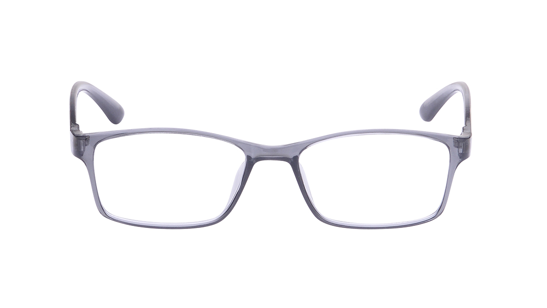 Image 1 of Grey Rectangle Rimmed Eyeglasses for Men and Women from Fastrack Available at Titan Eye+
