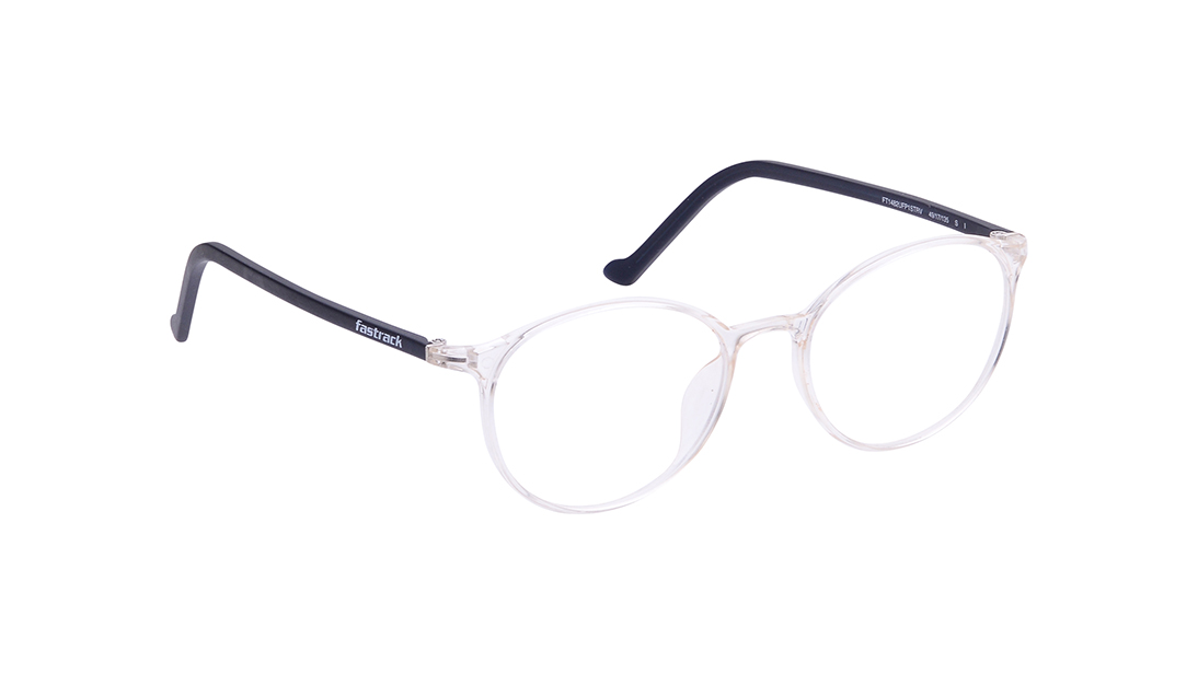 Image 2 of Transparent Round Rimmed Eyeglasses for Men and Women from Fastrack Available at Titan Eye+
