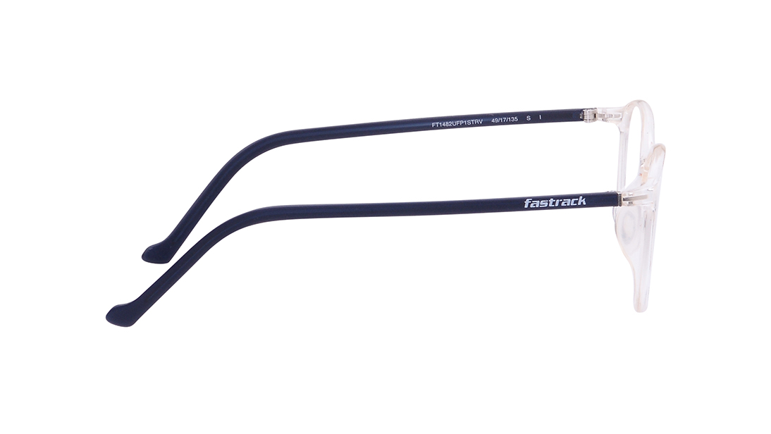 Image 3 of Transparent Round Rimmed Eyeglasses for Men and Women from Fastrack Available at Titan Eye+