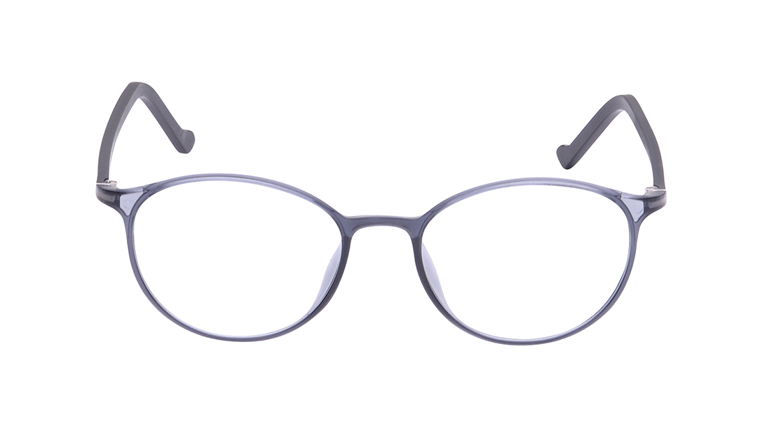 Image 1 of Grey Round Rimmed Eyeglasses for Men and Women from Fastrack Available at Titan Eye+