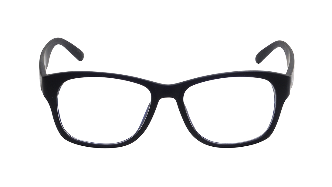 Image 1 of Blue Rectangle Rimmed Eyeglasses for Men and Women from Fastrack Available at Titan Eye+