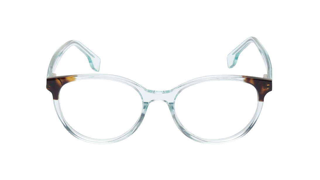 Image 1 of Brown Oval Eyeglasses for Men and Women from Fastrack Available at Titan Eye+
