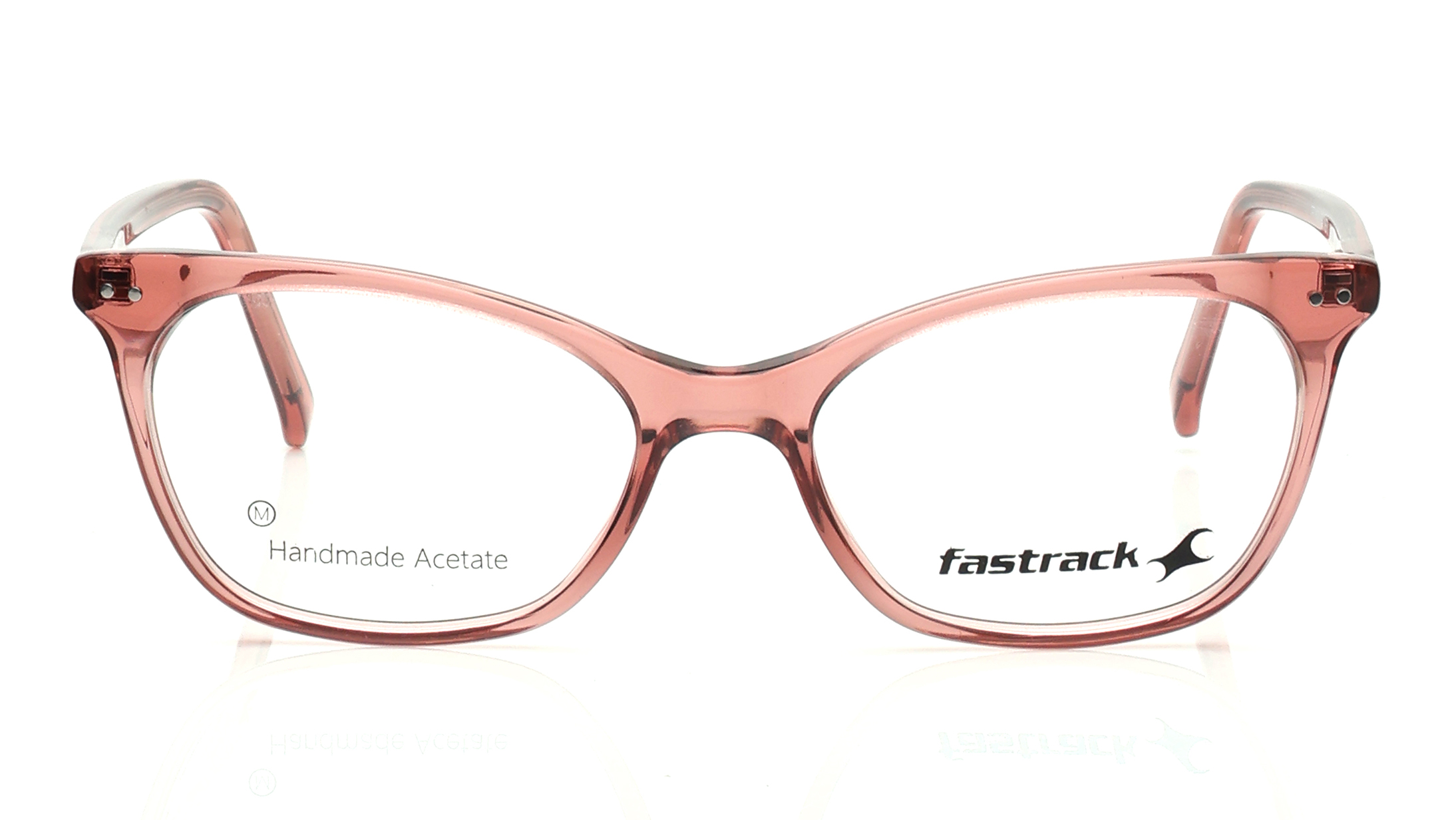 Image 1 of Brown CatEye Rimmed Eyeglasses for Women from Fastrack Available at Titan Eye+