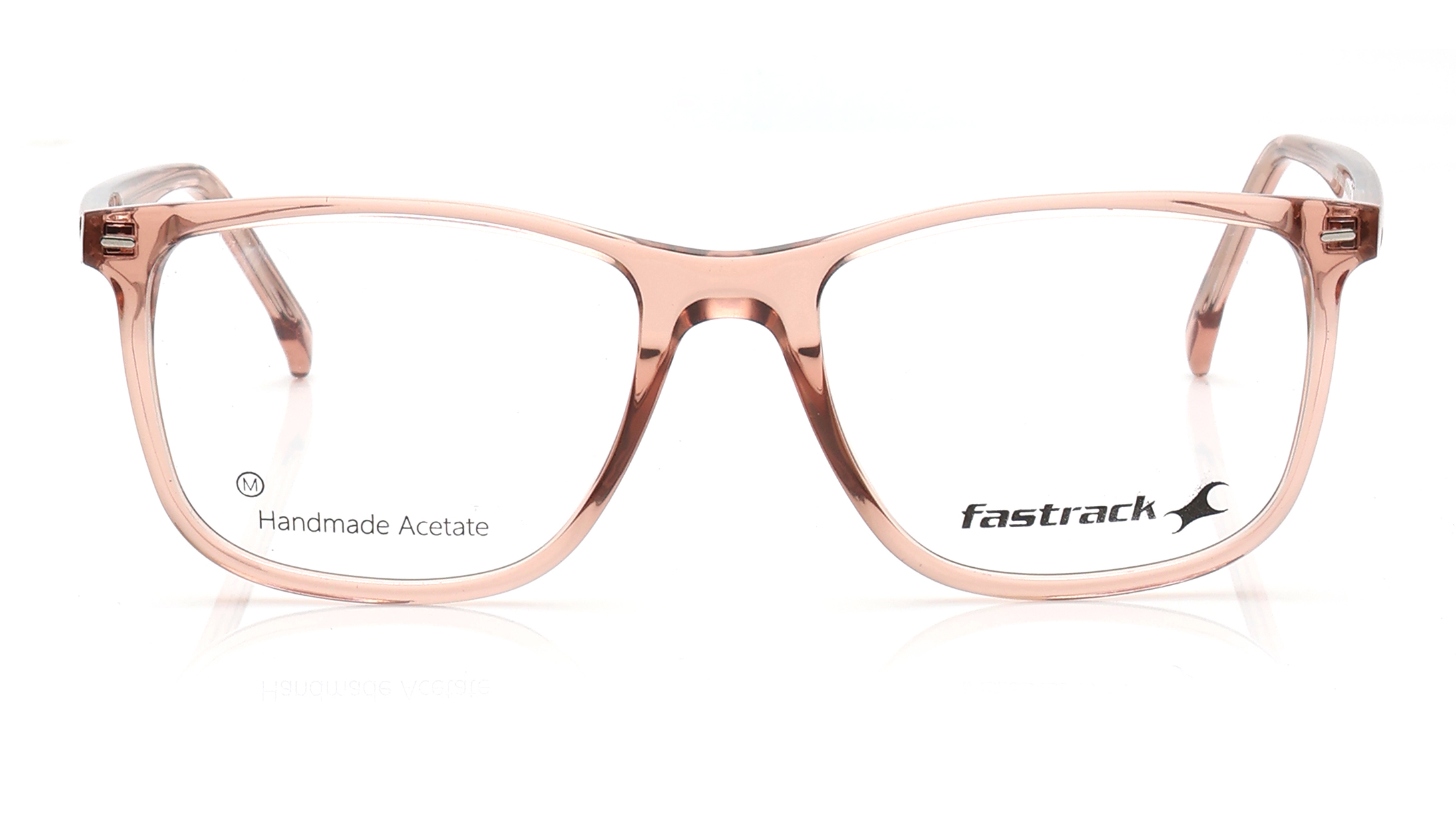 Image 1 of Brown Square Rimmed Eyeglasses for Men from Fastrack Available at Titan Eye+