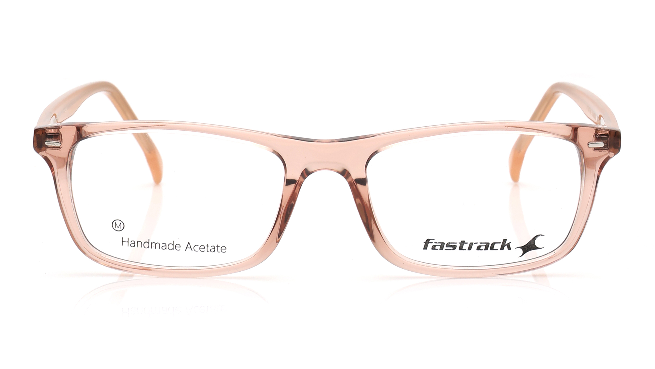 Image 1 of Brown Rectangle Eyeglasses for Men from Fastrack Available at Titan Eye+