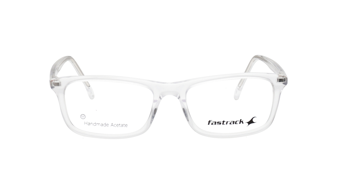Transparent Rectangle Eyeglasses for Men available online at Titan