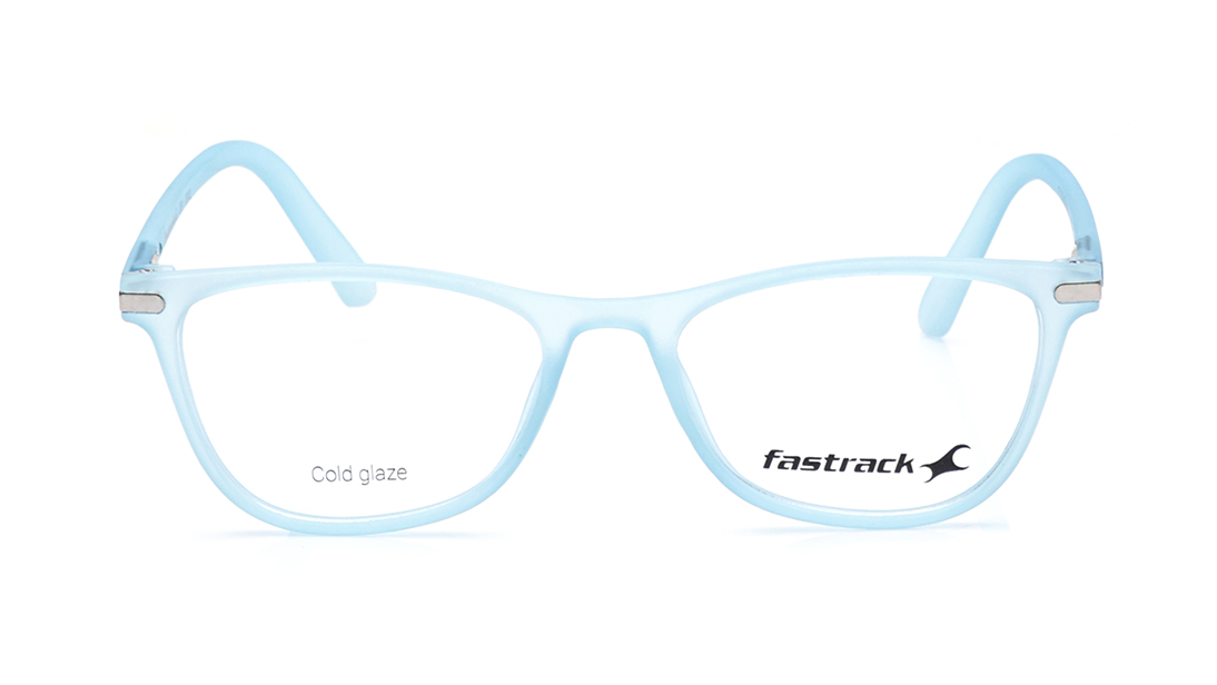 Image 1 of Blue Cateye Rimmed Eyeglasses for Women from Fastrack Available at Titan Eye+
