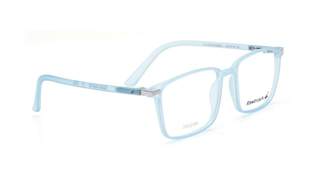 Blue Square Rimmed Eyeglasses for Men and Women