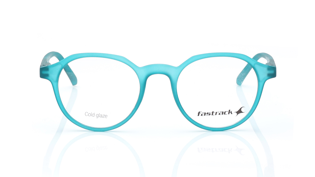 Image 1 of Green Geometric Eyeglasses for Men and Women from Fastrack Available at Titan Eye+
