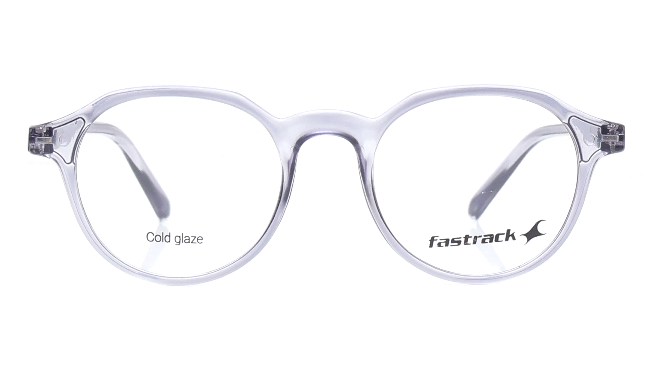 Image 1 of Grey Geometric Eyeglasses for Men and Women from Fastrack Available at Titan Eye+