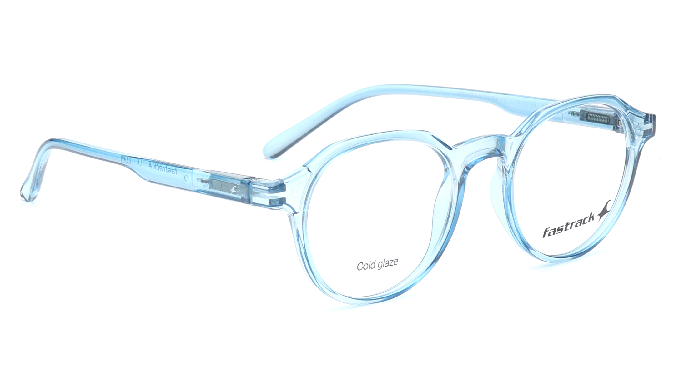 Blue Geometric Eyeglasses for Men and Women