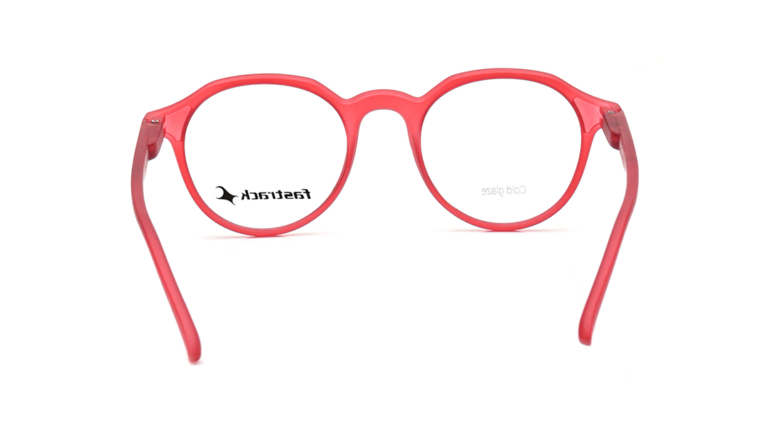 Image 6 of Red Round Rimmed Eyeglasses for Men and Women from Fastrack Available at Titan Eye+