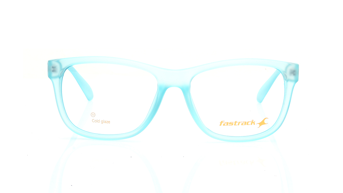 Image 1 of Blue Square Eyeglasses for Men from Fastrack Available at Titan Eye+