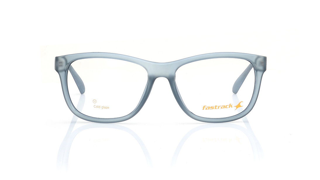 Image 1 of Grey Square Eyeglasses for Men from Fastrack Available at Titan Eye+