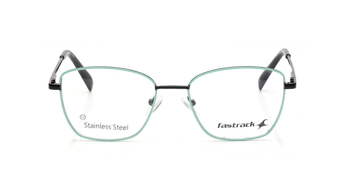 Image 1 of Black CatEye Eyeglasses for Women from Fastrack Available at Titan Eye+