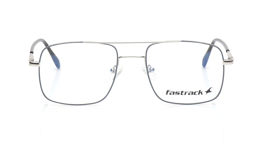 Image 1 of Grey Navigator Computer Glasses for Men  from Tees By Fastrack Available at Titan Eye+