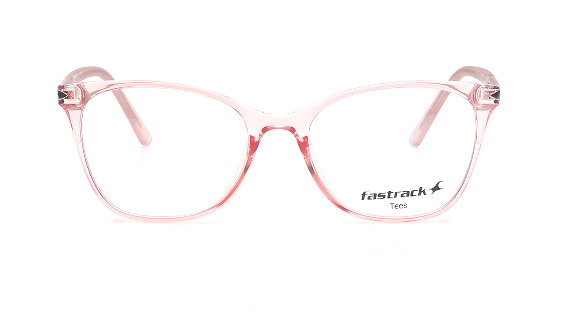 Image 1 of Pink CatEye Eyeglasses for Women from Tees By Fastrack Available at Titan Eye+