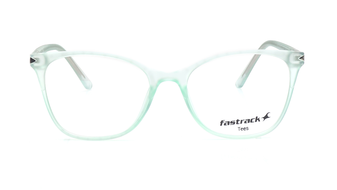 Image 1 of Green CatEye Eyeglasses for Women from Tees By Fastrack Available at Titan Eye+