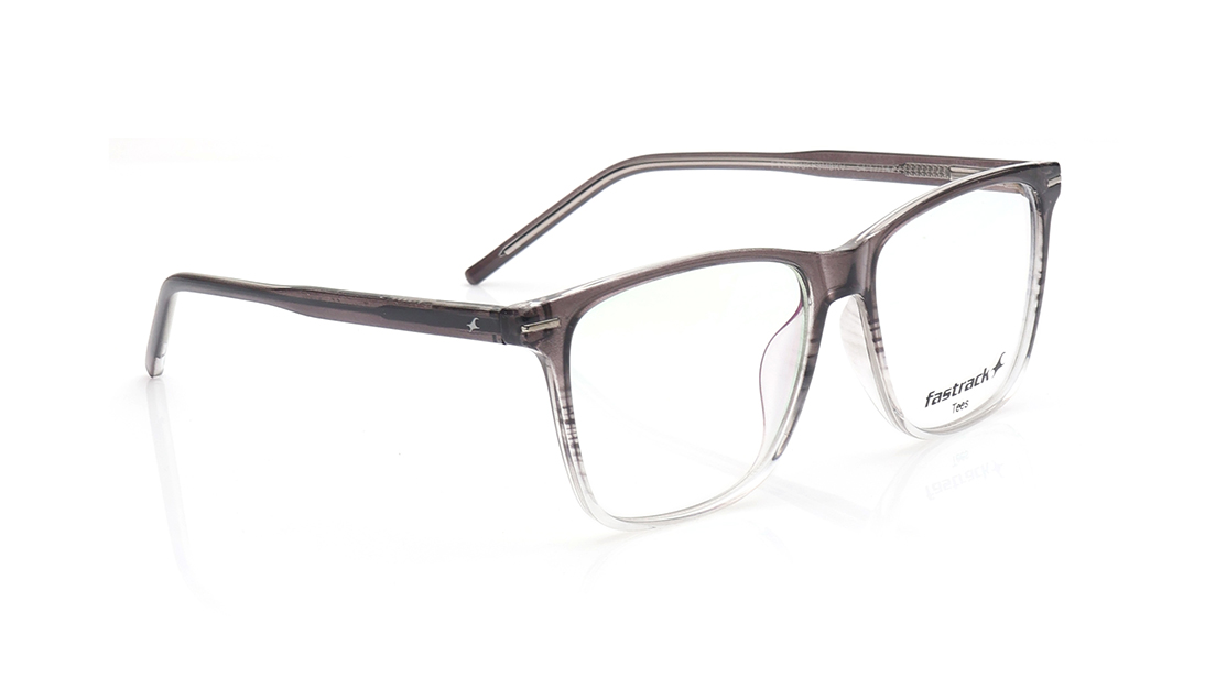 Image 2 of Black Square Computer Glasses for Men and Women  from Tees By Fastrack Available at Titan Eye+