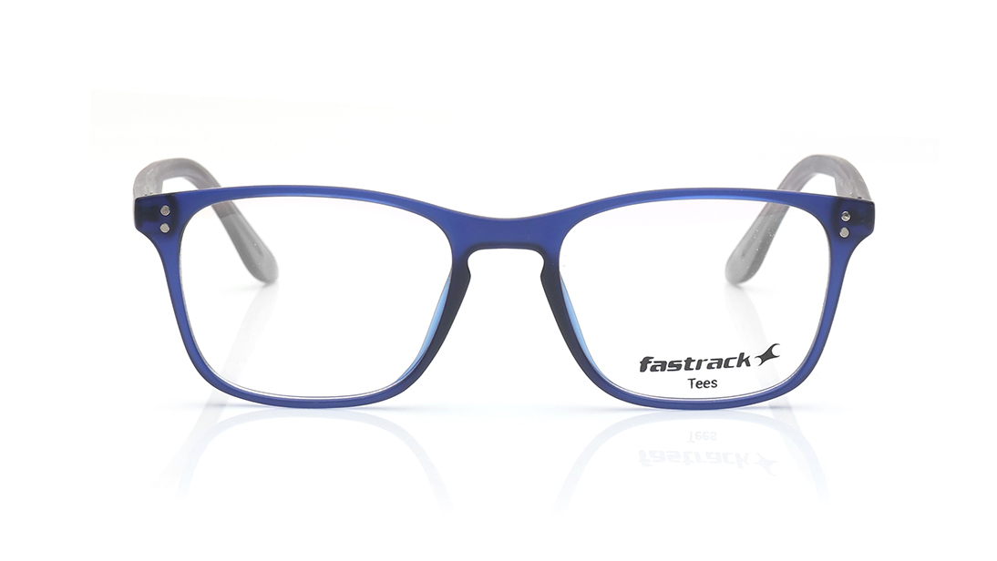 Image 1 of Brown Wayfarer Computer Glasses for Men and Women  from Tees By Fastrack Available at Titan Eye+