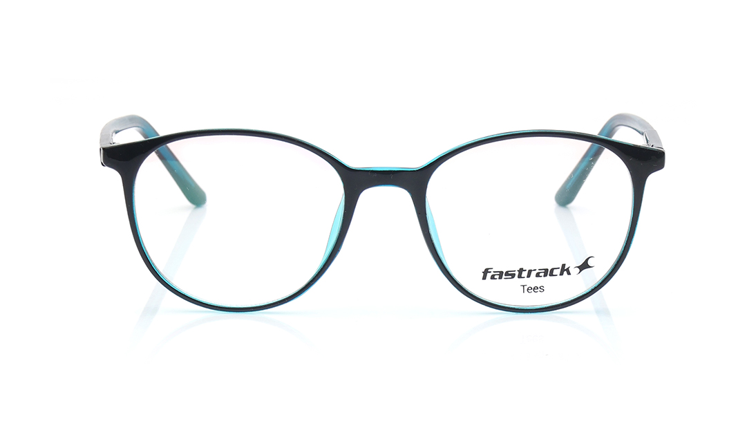 Image 1 of Black Cateye Computer Glasses for Men and Women  from Tees By Fastrack Available at Titan Eye+