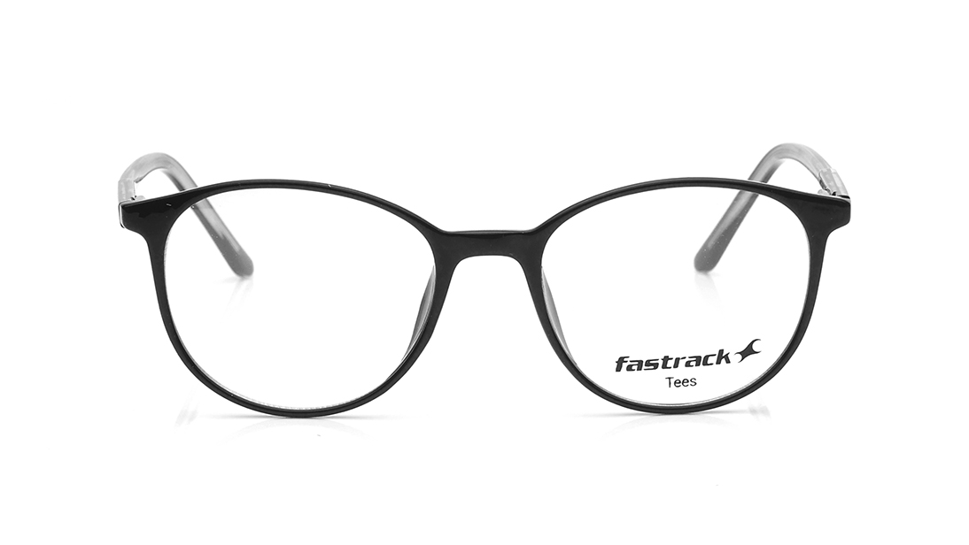 Image 1 of Black Cateye Computer Glasses for Men and Women  from Tees By Fastrack Available at Titan Eye+