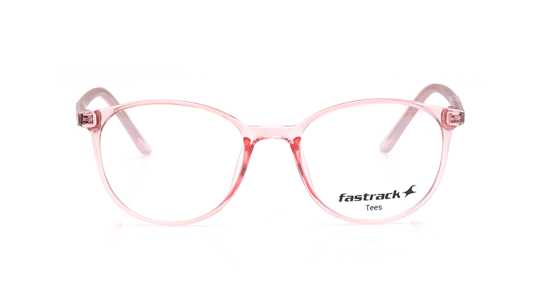 Image 1 of Red Cateye Computer Glasses for Men and Women  from Tees By Fastrack Available at Titan Eye+