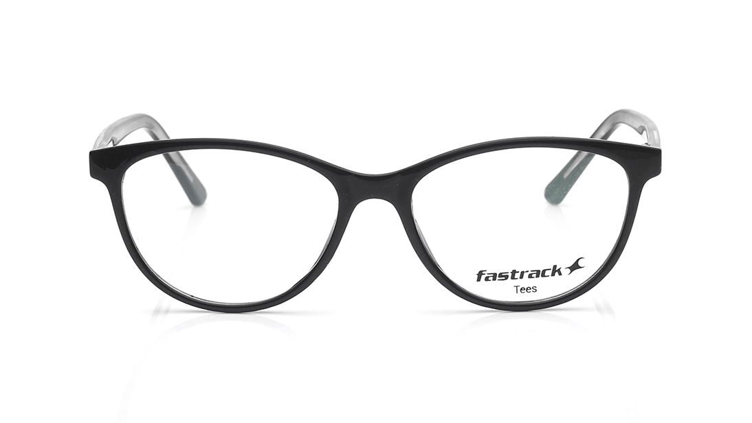 Image 1 of Black Cateye Computer Glasses for Women  from Tees By Fastrack Available at Titan Eye+