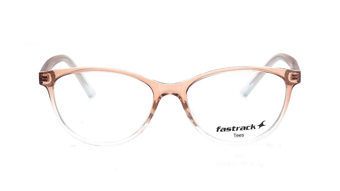 Image 1 of Brown Cateye Computer Glasses for Women  from Tees By Fastrack Available at Titan Eye+