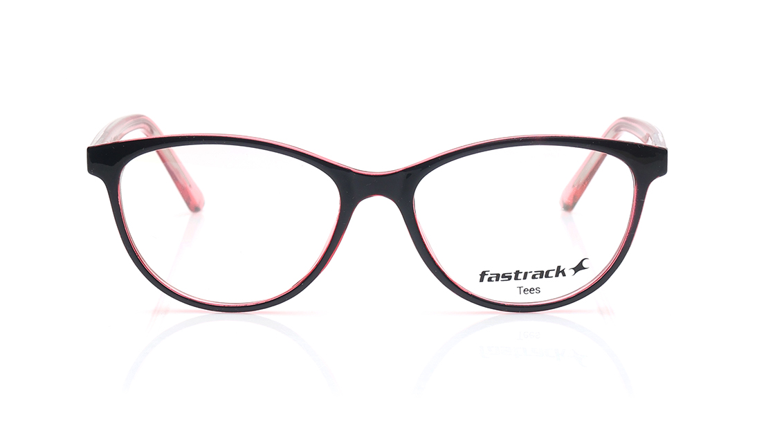 Image 1 of Black Cateye Computer Glasses for Women  from Tees By Fastrack Available at Titan Eye+