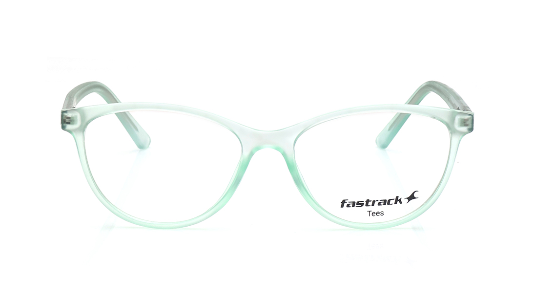 Image 1 of Green CatEye Eyeglasses for Women from Tees By Fastrack Available at Titan Eye+