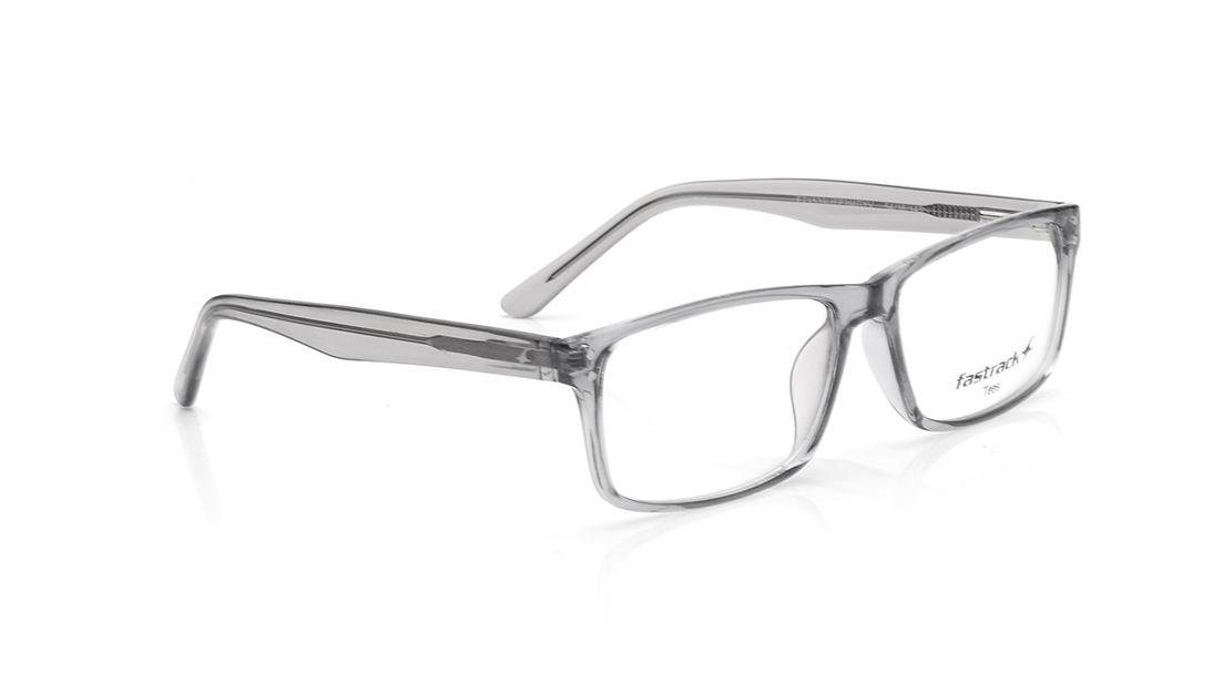 Grey Rectangle Eyeglasses for Men and Women