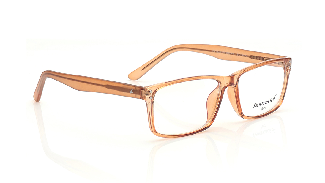 Brown Rectangle Eyeglasses for Men and Women