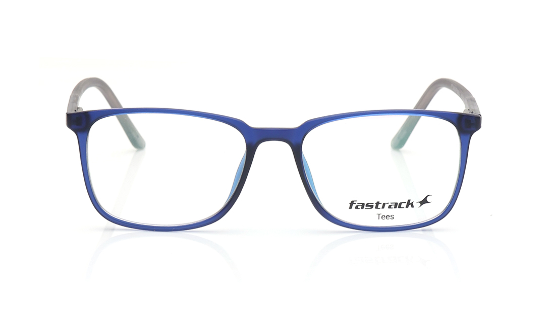 Image 1 of Black Rectangle Computer Glasses for Men and Women  from Tees By Fastrack Available at Titan Eye+