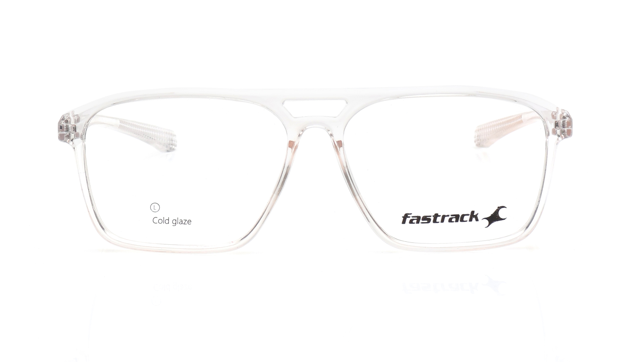 Image 1 of Navigator White Rimmed Eyeglasses for Men from Fastrack Available at Titan Eye+