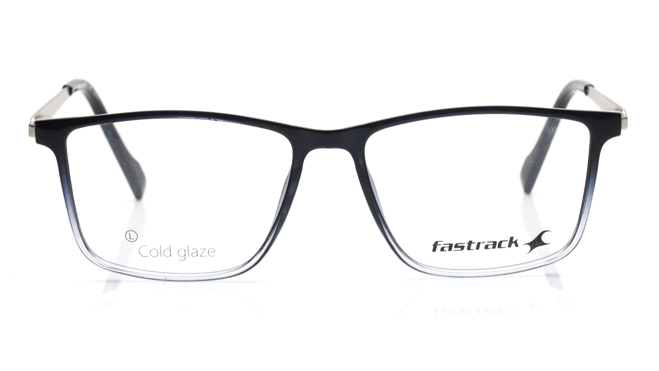 Image 1 of Blue Rectangle Eyeglasses for Women from Fastrack Available at Titan Eye+